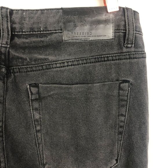 ONE TEASPOON | Freebird Basalt Black Denim Jeans - Picture 8 of 12